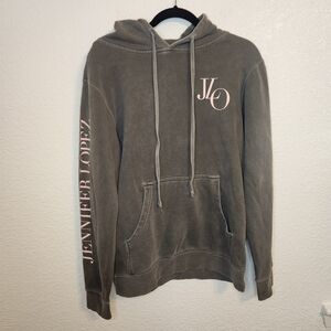 Jennifer Lopez Women's Gray Hoodie Sweater 2019 Its my party tour size S